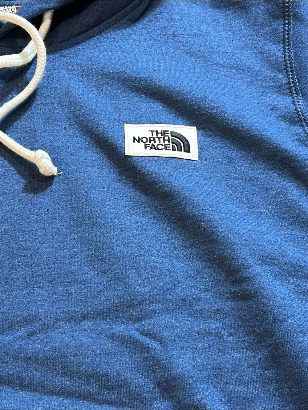The North Face Men’s Heritage Patch Pullover Hoodie sweatshirt‎ Blue size Small